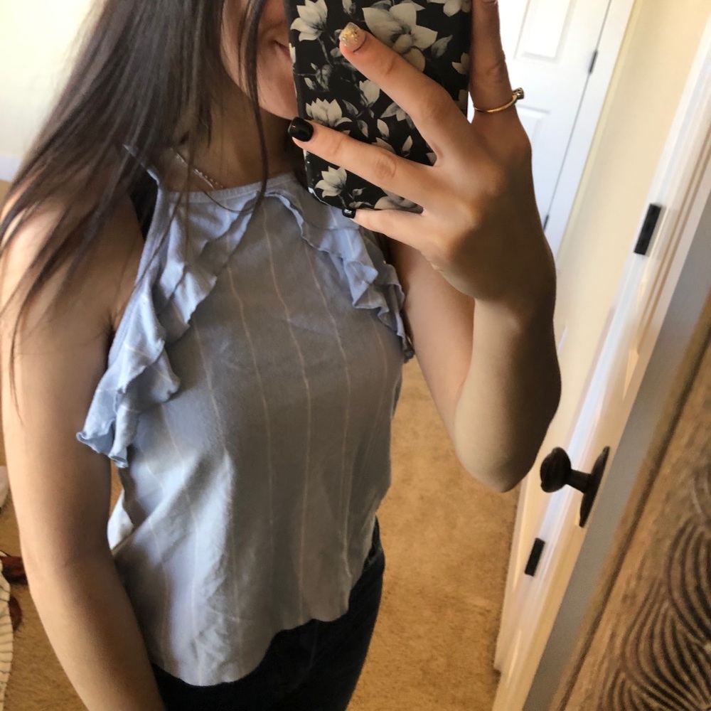 American Eagle High Neck Tank